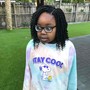 Kid's Braids with hair extension & wash