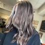 All Over Color(no foils, solid color)  Root Touch Up