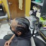 Interloc and (optional) style  ******HALF HEAD SHAVED SIDES********