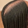 Small knotless plaits