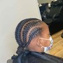 Kid's Braids basic cornrrows