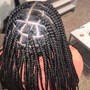 Medium Knotless Braids