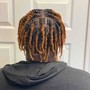 Coils/Comb twist without style(2 inches or shorter)