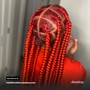 Med/large Knotless braids