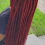 Small knotless plaits