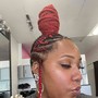 Wig braid down