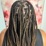 Medium Knotless Braids