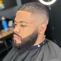 Men’s Fade (W) beard an air brush !