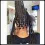 Smedium Knotless braids ( (Bring 3 packs of xpression pre-stretched ))