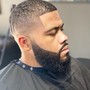 Men’s Fade (W) beard an air brush !