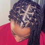 Men’s 1/2 Head Box Braids