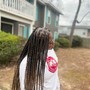 Medium Knotless Braids