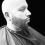 Hot towel head shave ! With lather & straight razor