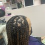 Cornrows ( braid down for wig or weave installation)