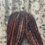 Half Boho Knotless / Half Crotchet