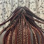 Half Boho Knotless / Half Crotchet