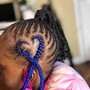 Braids (stitch ponytail) medium