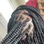 Medium Box Braids