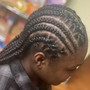 Men's Back braids