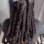 Box Braids (small) butt length