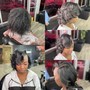 Relaxer touch up/ Style