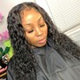 Individual crochet front+Crochet Braids back