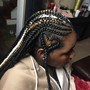 Feed in cornrow styles