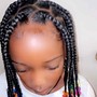 Kid's Braids (price varies depending on style)