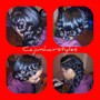 Sew-In Braid Down