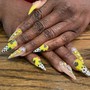 Long nails(No cut down)