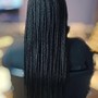 Box Braids (shoulder length)