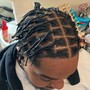 Men’s Braids with added hair