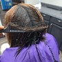 Two strand twist long hair/ thick hair