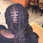 Cornrows (6 braids max)