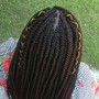 Two strand twists (full head)