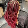 Medium Box Braids(mid-back)