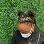 Crochet hairline