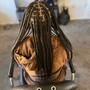 Small Knotless Box Braids