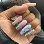 Short Ombre Acrylic Overlay