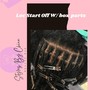 Quick weave with leave out