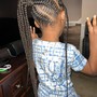 Small Knotless Braids