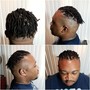 Trim Back and Sides with Locs