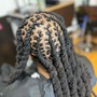 Small knotless Braids