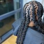 Small knotless Braids