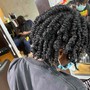 Two Strand Twists on Natural Hair