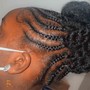 Fulani ponytail