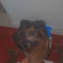 Fulani ponytail