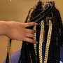 Butt/ Waist length braids