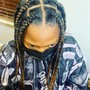 2 Feed In Braids