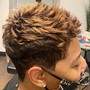 Shampoo and Style (Relaxed Hair)